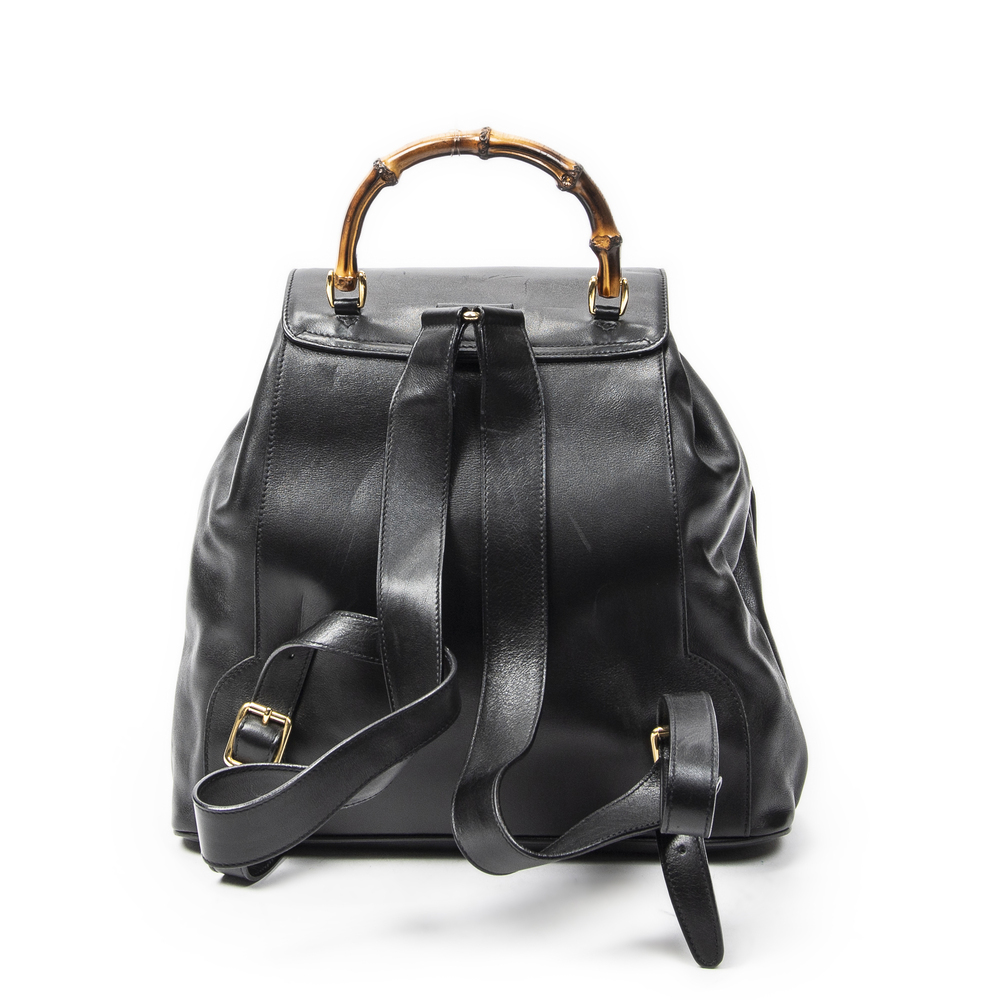 Gucci Large Bamboo Backpack - Picture 5 of 10